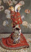 Claude Monet Madame Monet in Japanese Costume